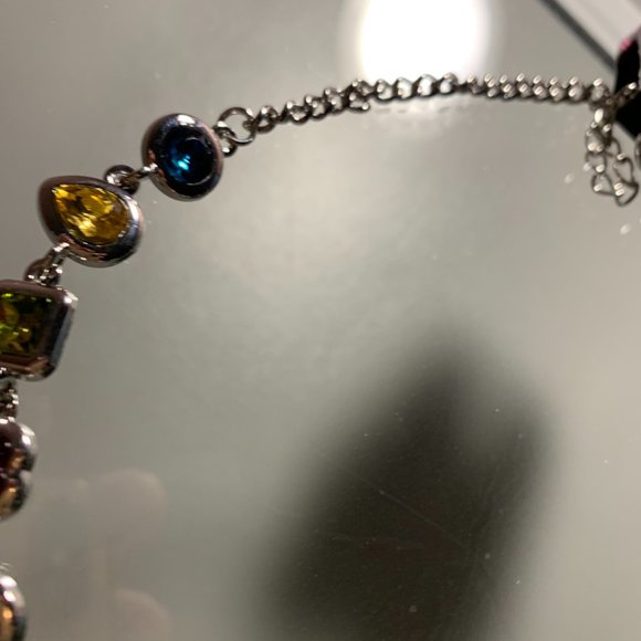 Paparazzi Abstract Admirer Multi Choker Necklace - Picture 5 of 9